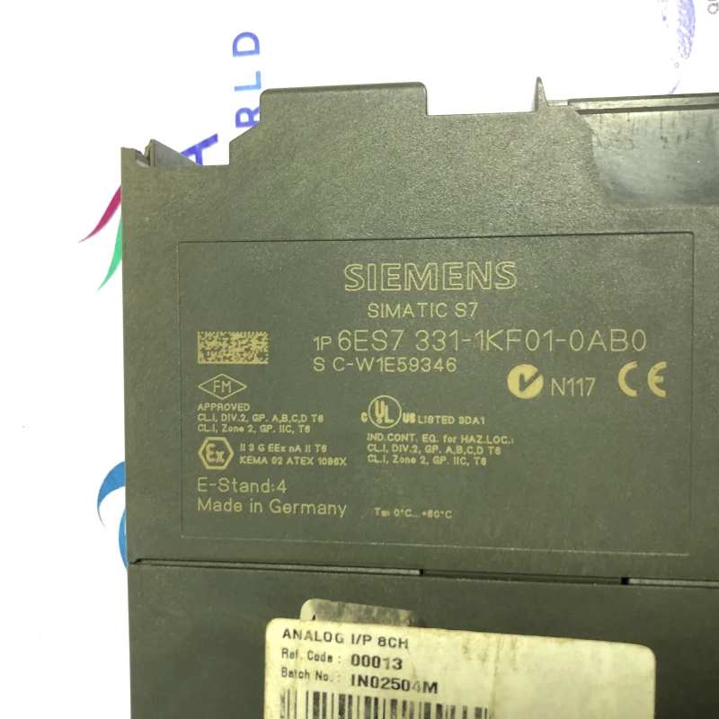 Siemens 6ES7 331-1KF01-0AB0 SIMATIC S7-300 Analog Input Module SM331 thumbnail 8
